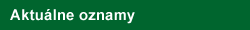Upútavky na oznamy Upútavky na oznamy